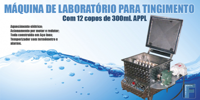 Máquina de Laboratório para Tingimento